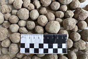 Произведена опытная партия флюоритовых окатышей